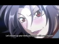 Fun animation movie features a stunning brunette with a great ass used by dominant whore